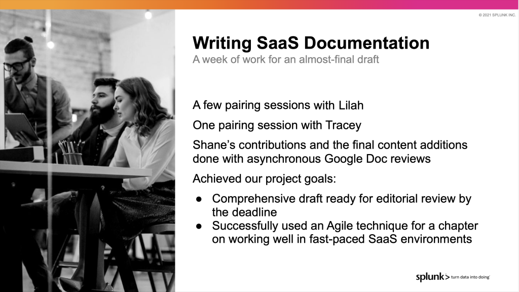 tekom 2021 presentation Writing SaaS Doc slide 8